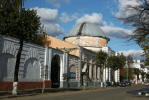 Казанский женский монастырь в Ярославле. Ограда и Покровская церковь